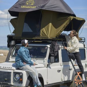 Tente de toit 3 places – Lexagones Gonflable Lite Traveller