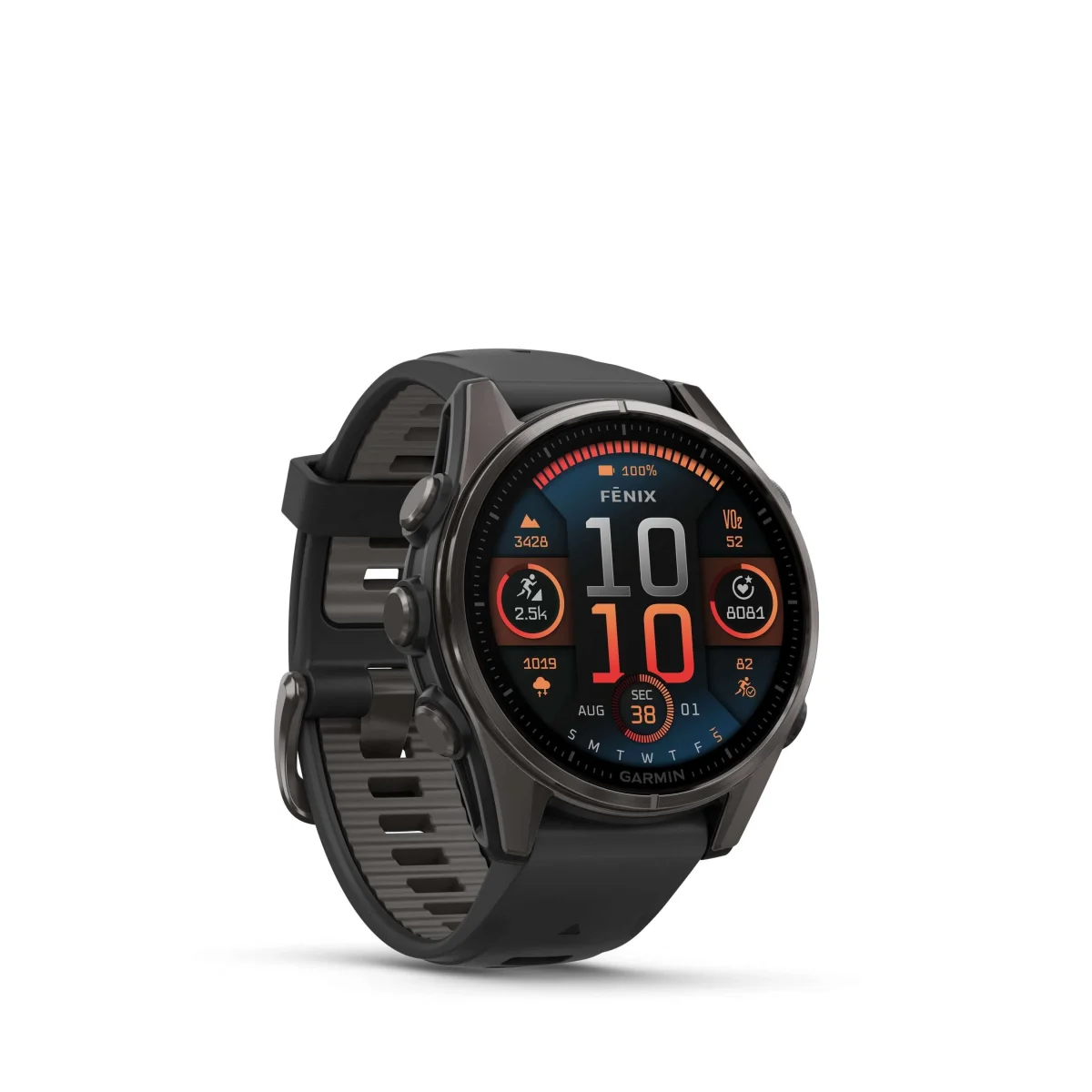 Fenix 8 Amoled 43mm Titane Noir | Garmin – Image 5