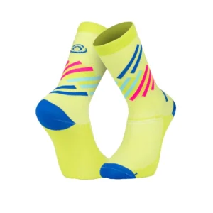 Chaussettes BV Sport LightRun LIGHT RUN "Miami" vert fluo bleu